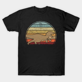 Velociraptor Sunset T-Shirt